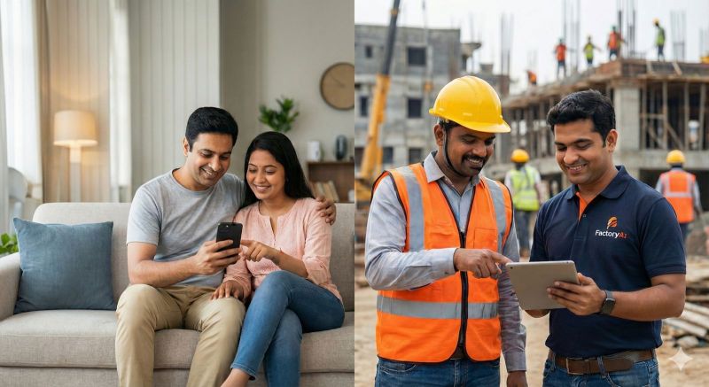 People and construction engineers